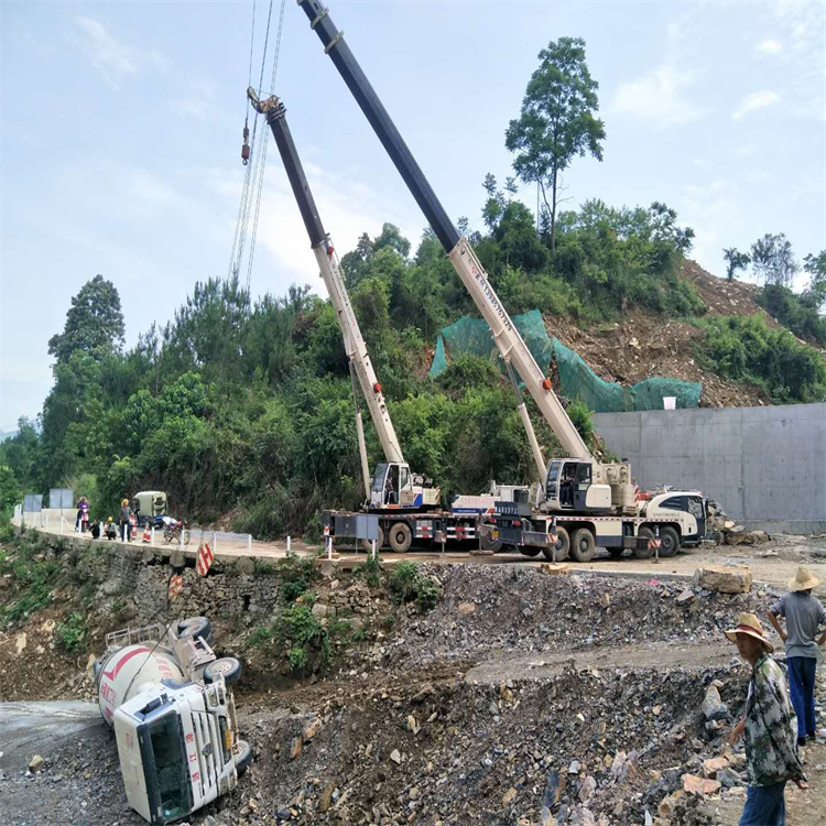 韶关韶关24小时应急道路救援吊装吊装现场实拍